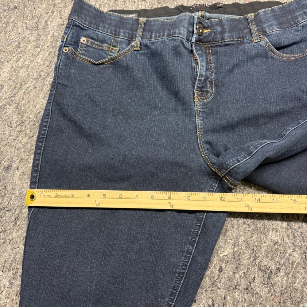 Torrid Bombshell Skinny Jeans Womens 22R Dark Wash Denim Premium Stretch Blue - Picture 3 of 14